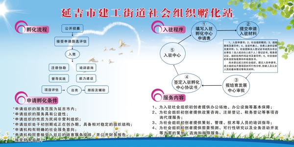 街道社會組織孵化流程