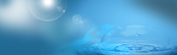護(hù)膚品水泡夢幻背景banner