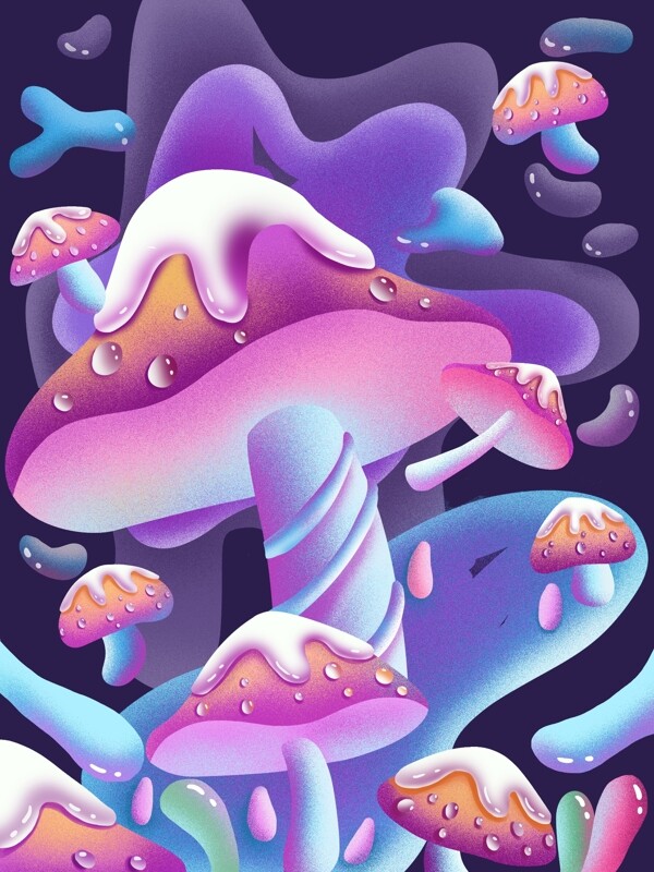 歐美炫彩漸變背景
