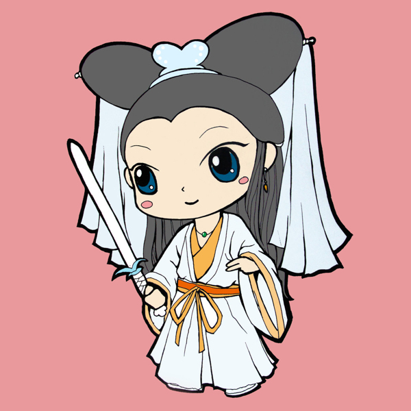 位圖插畫時尚插畫人物插畫藝術(shù)效果免費素材