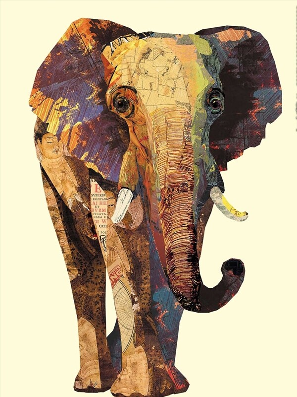 大象装饰画