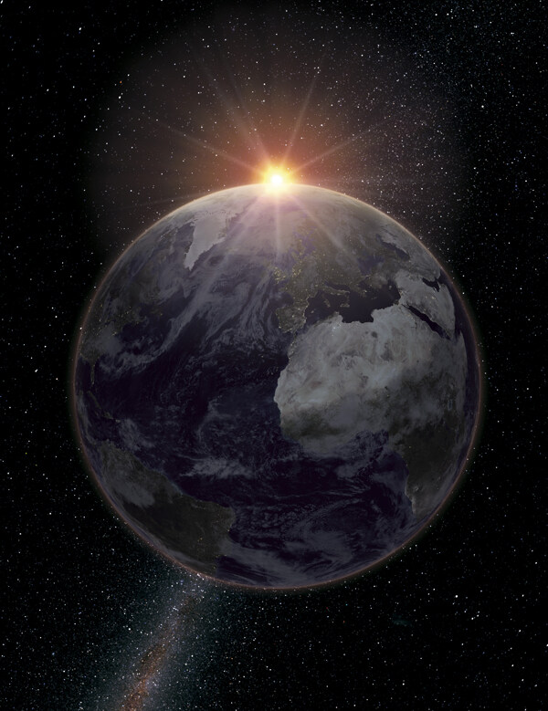 地球星空背景