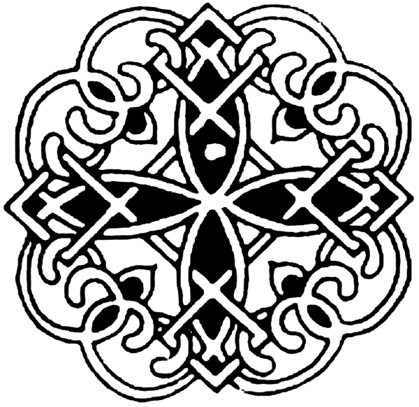 團(tuán)花紋樣傳統(tǒng)圖案0130