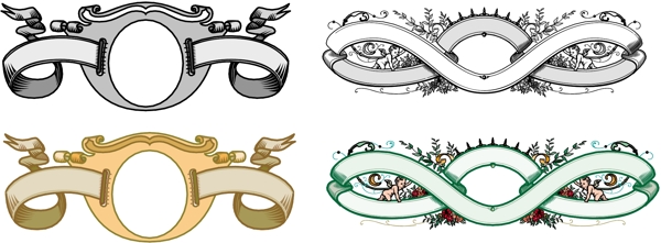 歐式經(jīng)典標(biāo)題花紋圖片
