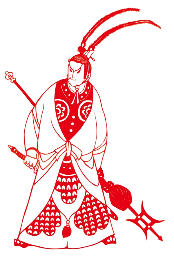 108將剪紙圖