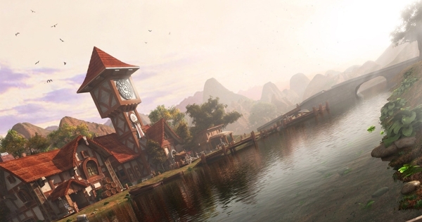 魔獸世界湖畔鎮(zhèn)圖片