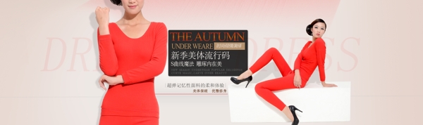 時(shí)尚簡約風(fēng)格淘寶女裝海報(bào)模板下載
