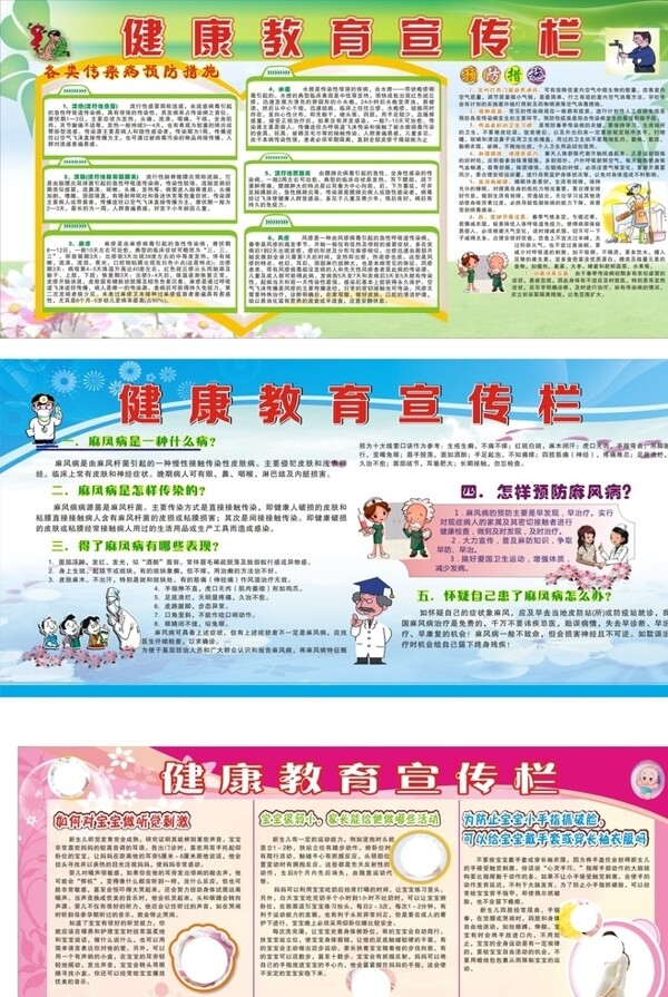 健康教育宣傳欄