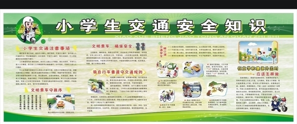 交通安全知識宣傳欄圖片