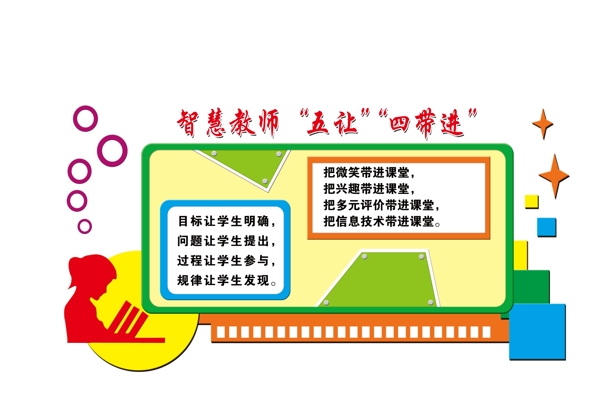 校園展板