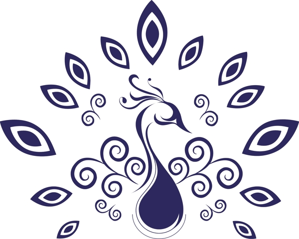 藍孔雀LOGO
