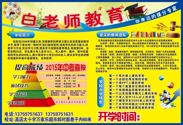輔導(dǎo)班彩頁