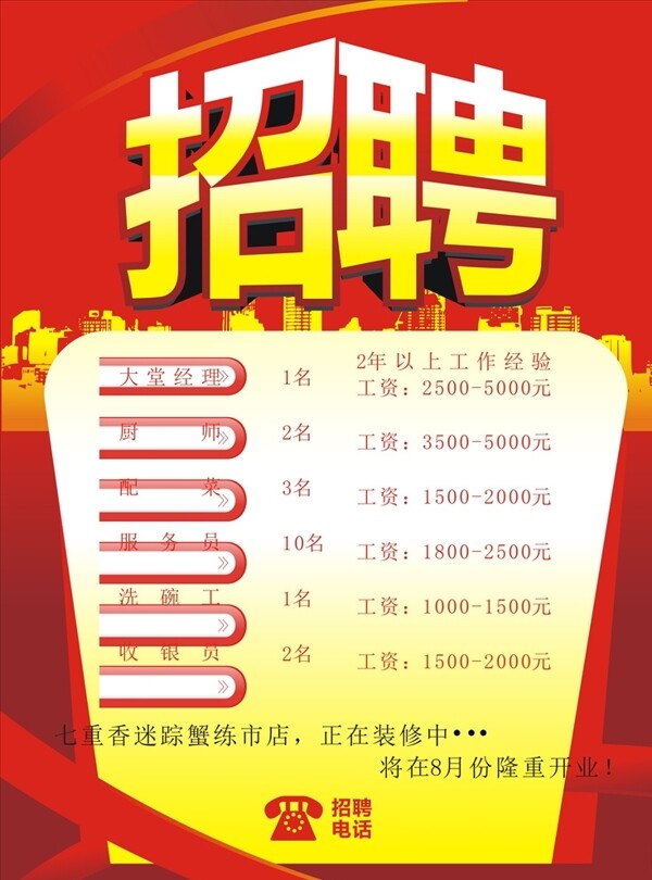 招聘廣告