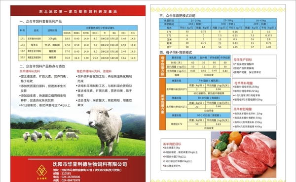 飼料公司傳單圖片