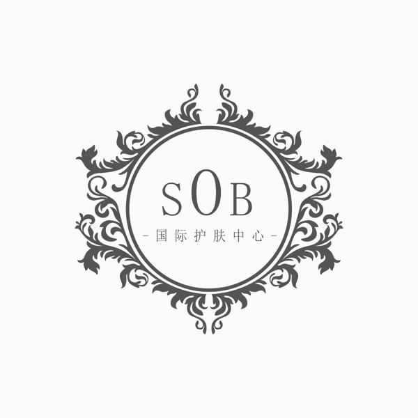 歐式花紋logo