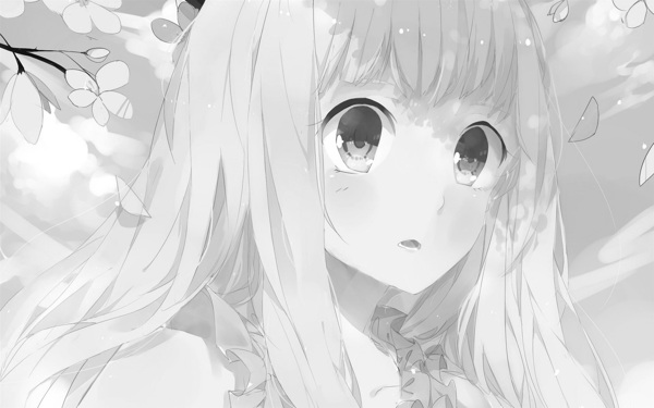 長發(fā)少女