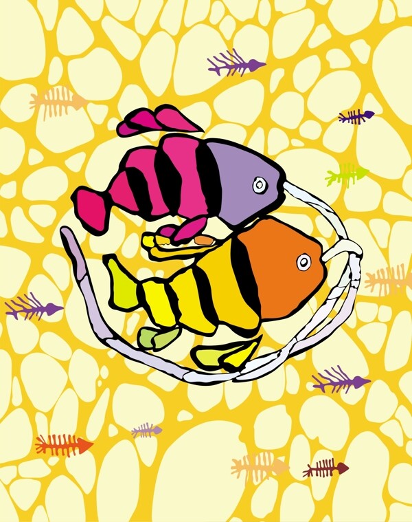 雙魚玻璃移門圖片大全編號SK024