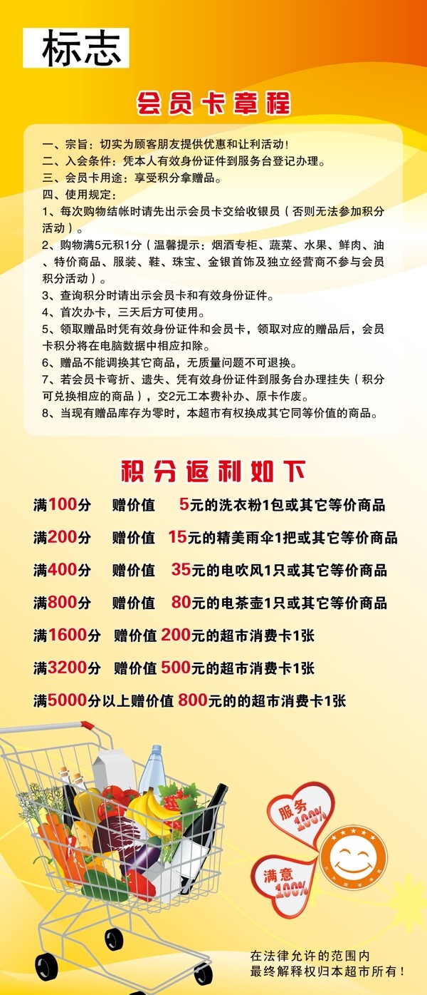 會(huì)員卡展板圖片