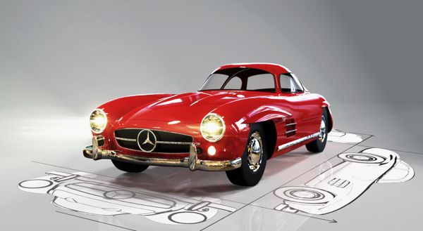 奔馳300SL