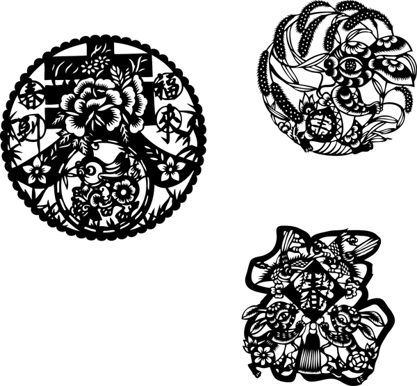 兔子剪紙