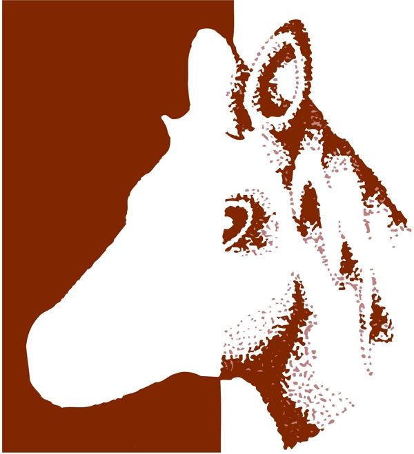 馬常見動物矢量素材EPS格式0020