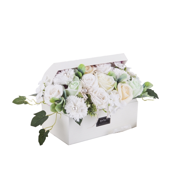 漂亮的花朵礼盒免抠图