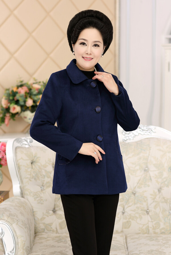 女裝媽媽裝淘寶女裝婦女裝圖片