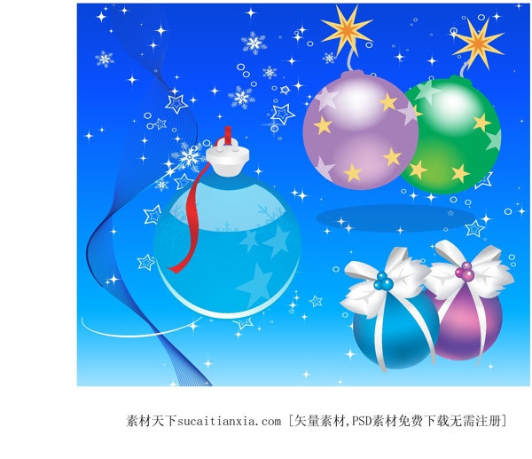 圣誕節(jié)背景矢量圖下載