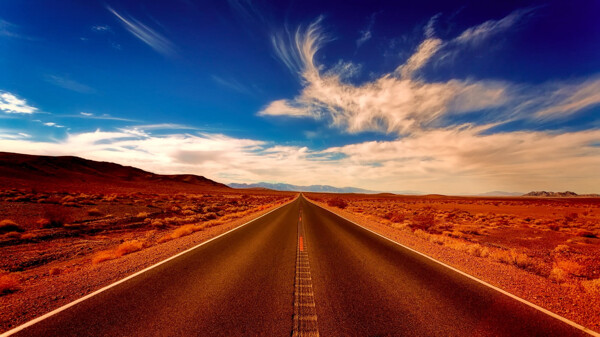 沙漠公路图片