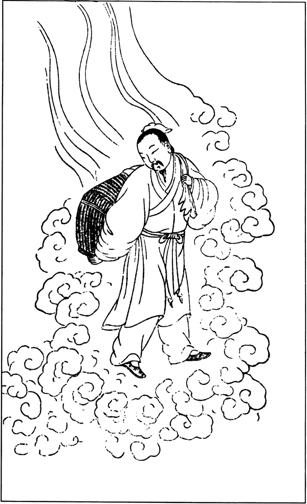 古版畫(huà)教化類(lèi)人物畫(huà)矢量EPS格式0466