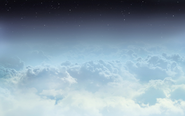 天空云朵桌面背景圖片