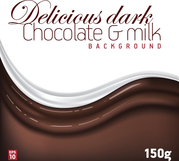 牛奶巧克力海报图片