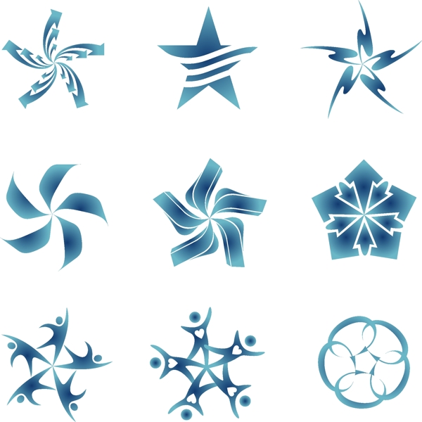 五角星圖標(biāo)圖片