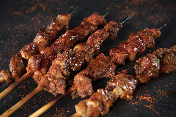 香噴噴的肉串