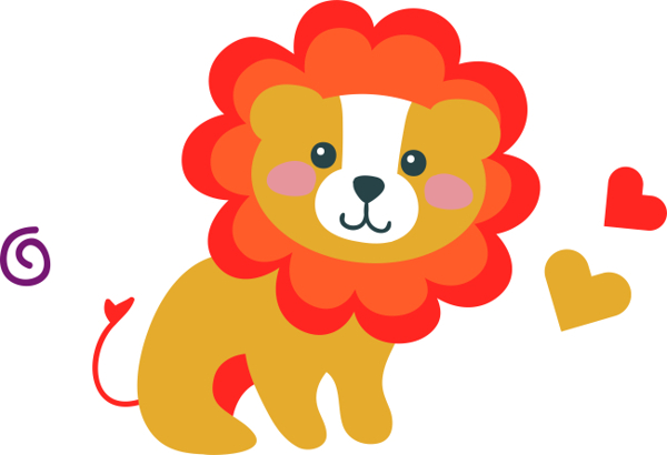 獅子矢量