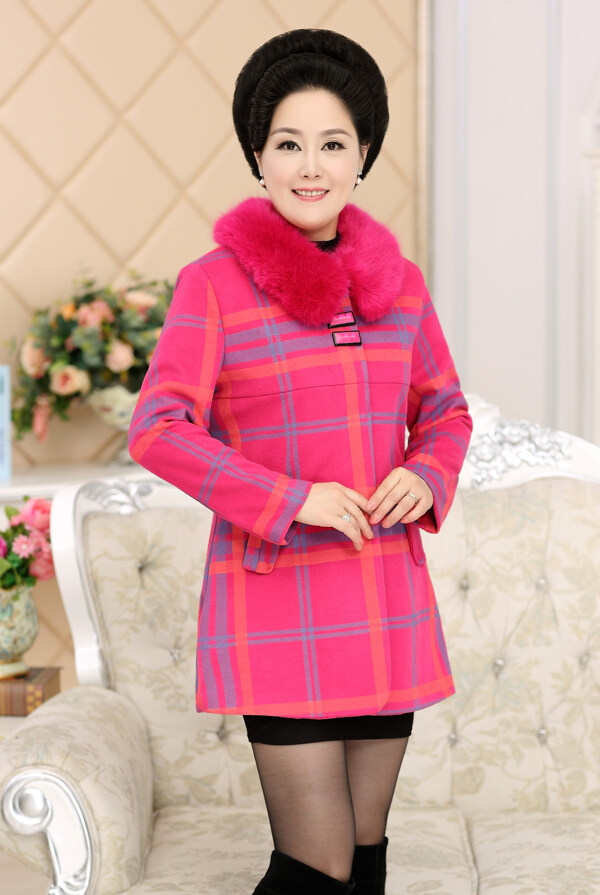 女裝媽媽裝淘寶女裝婦女裝圖片