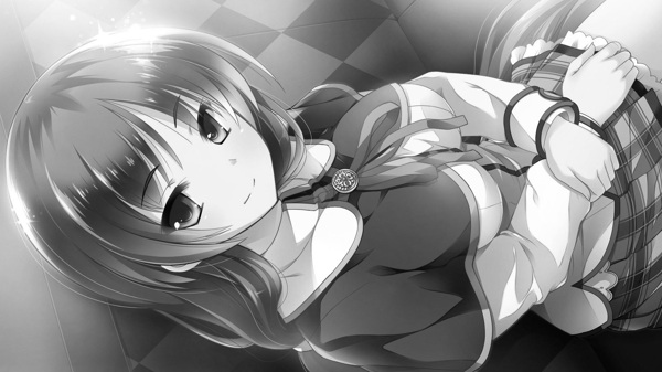 邪笑的少女