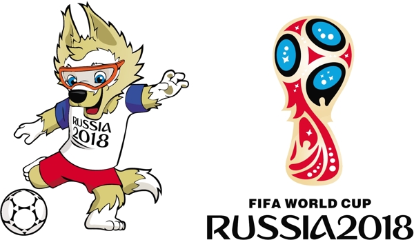 2018世界杯LOGO吉祥物