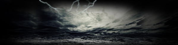科技淘寶雷電背景banner