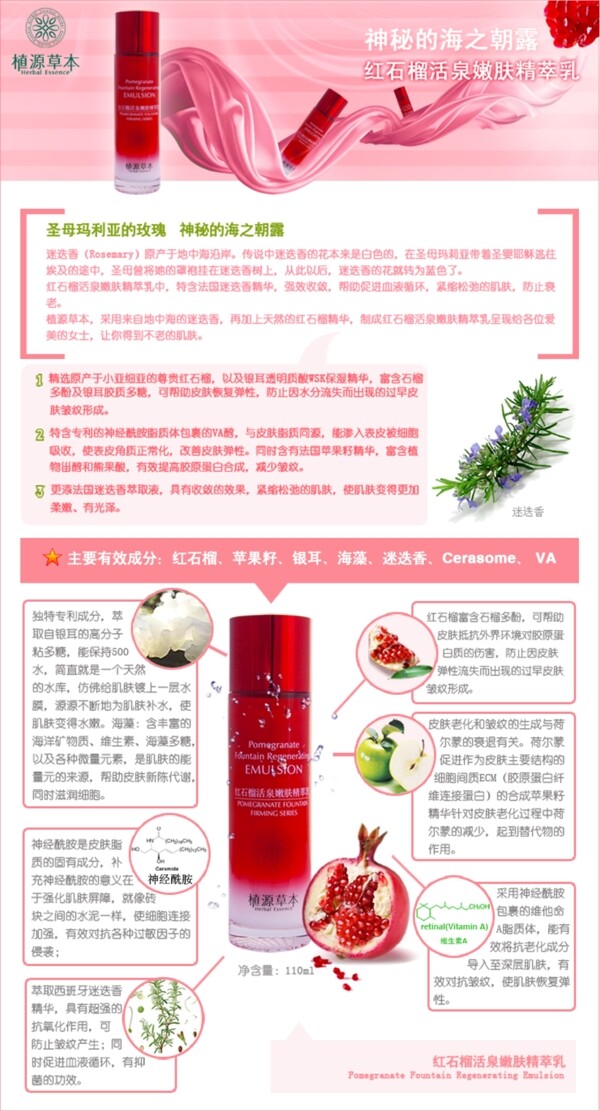 化妝品海報(bào)