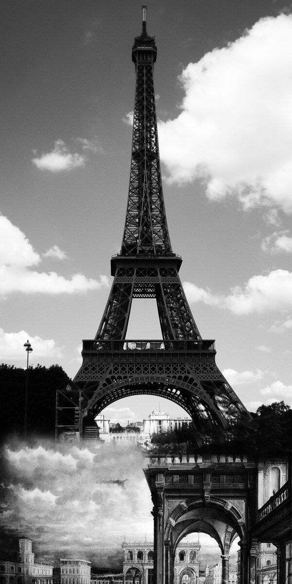 巴黎埃菲尔铁塔图片
