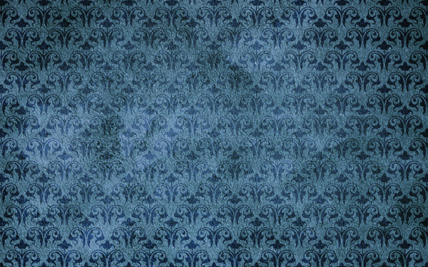 藍(lán)色神秘印花