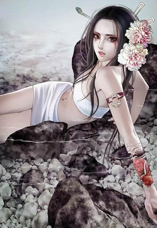 位圖插畫時(shí)尚插畫人物插畫藝術(shù)效果免費(fèi)素材
