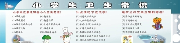 小學(xué)生衛(wèi)生常識圖片