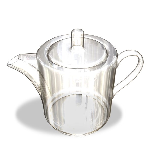 透明的玻璃制品茶杯
