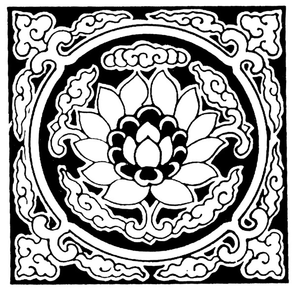 團花紋樣傳統(tǒng)圖案0015