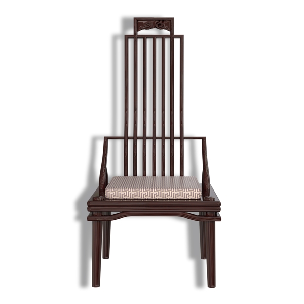 中式家具实木的太师椅
