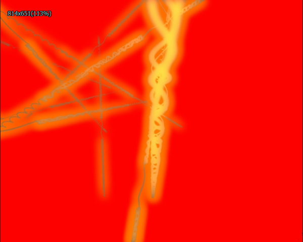 紅色光效