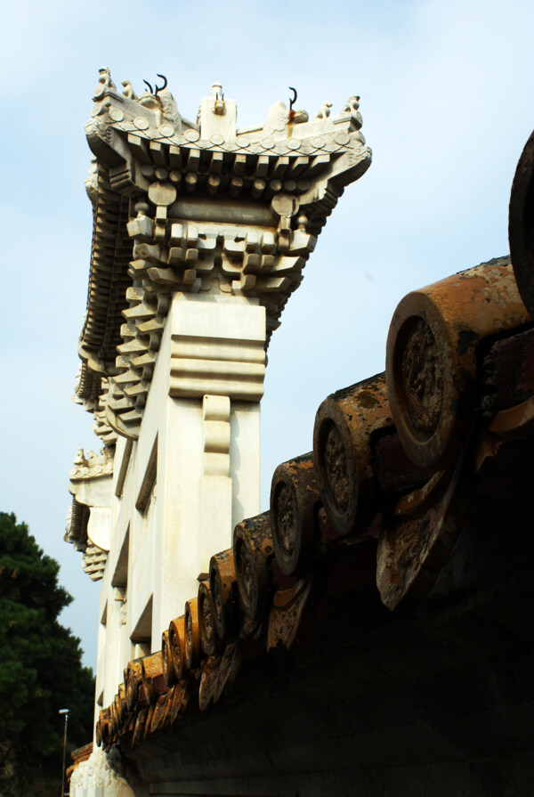 古建筑墻