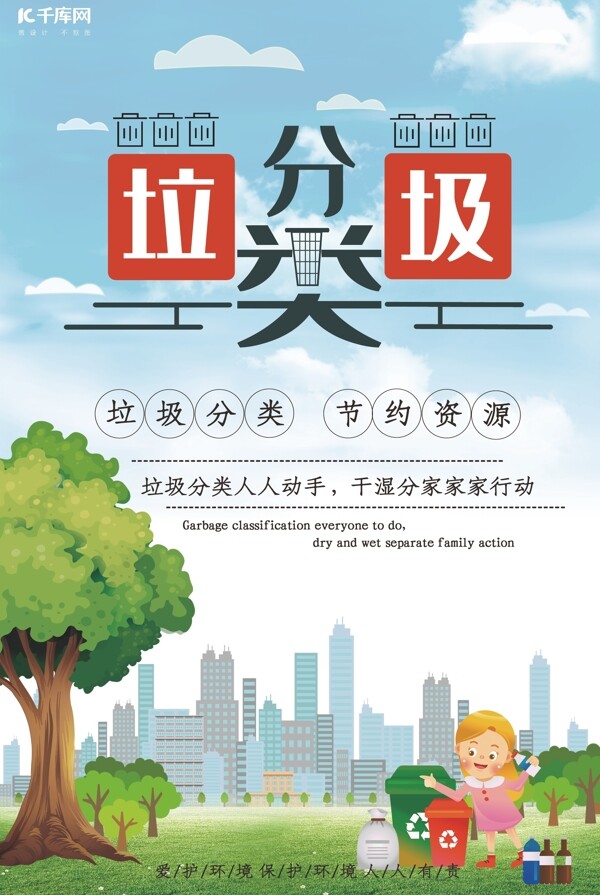 垃圾分類(lèi)海報(bào)